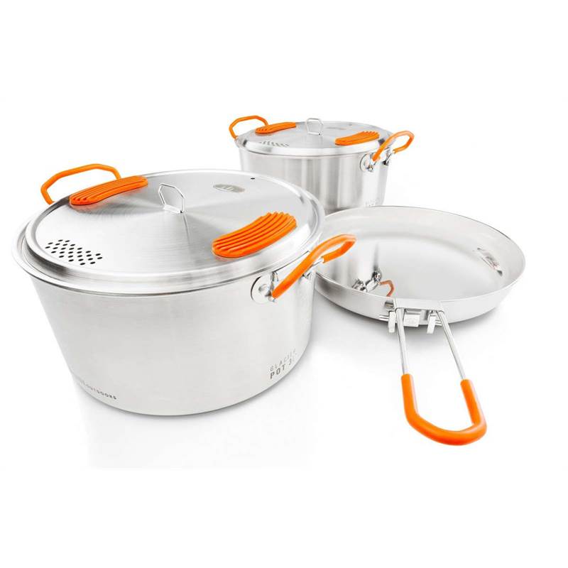 GSI Outdoors Glacier Stainless Medium Base Camper Set-1